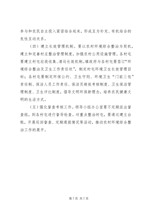 美丽乡村环境综合整治工作实施方案 (2).docx