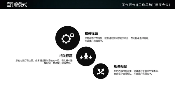 炫酷房地产工作汇报通用PPT模板