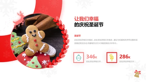 2022圣诞快乐新年节日组织活动宣传PPT