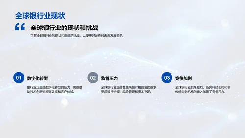 银行业务概览培训PPT模板