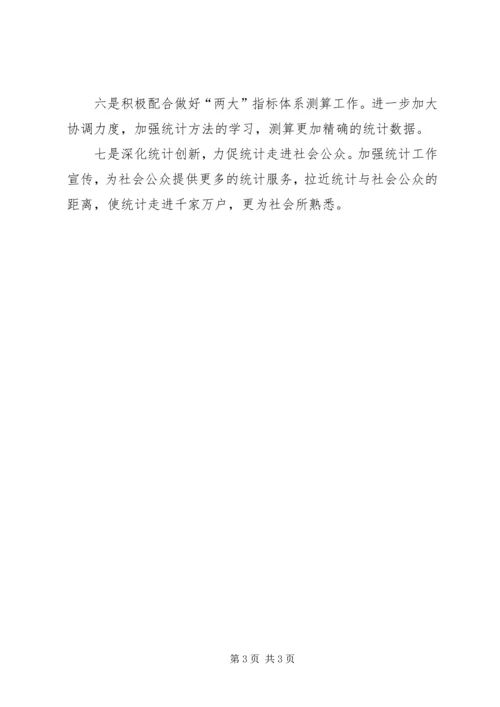 统计局工作计划-XX年统计局工作计划.docx