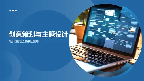 蓝色商务风活动营销策划方案PPT模板
