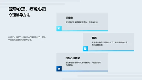 高三学生心理健康报告PPT模板