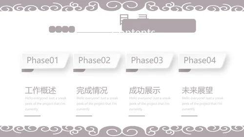 美容院年年终总结汇报动态PPT