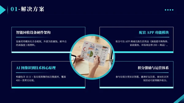 蓝色商务风创新创业大赛