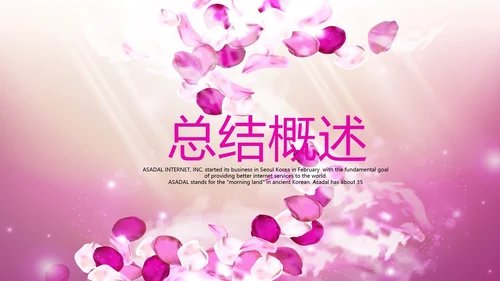 唯美浪漫舞台晚会动态PPT模板