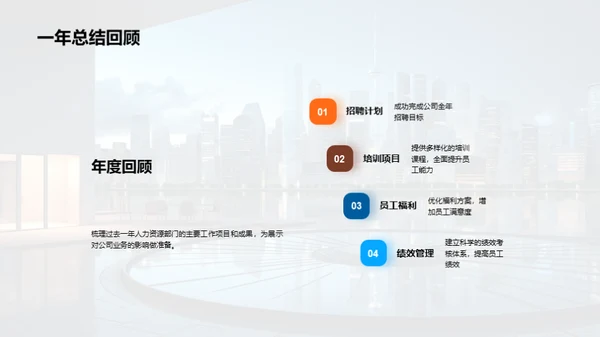 人力资源年度盘点