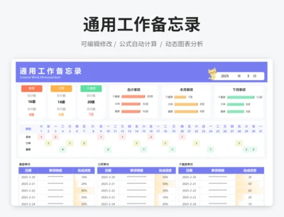 通用工作备忘录