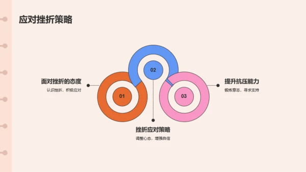 粉色插画开学动员班会PPT模板