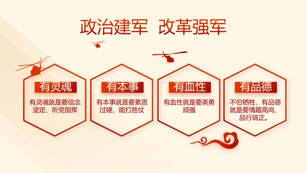 红色学习教育党课活动动态PPT模板
