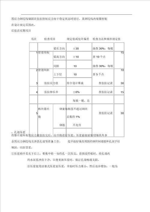 T梁预制首件工程施工总结计划