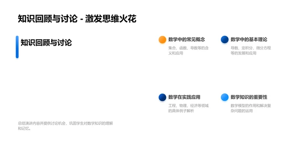 高三数学理论教授PPT模板