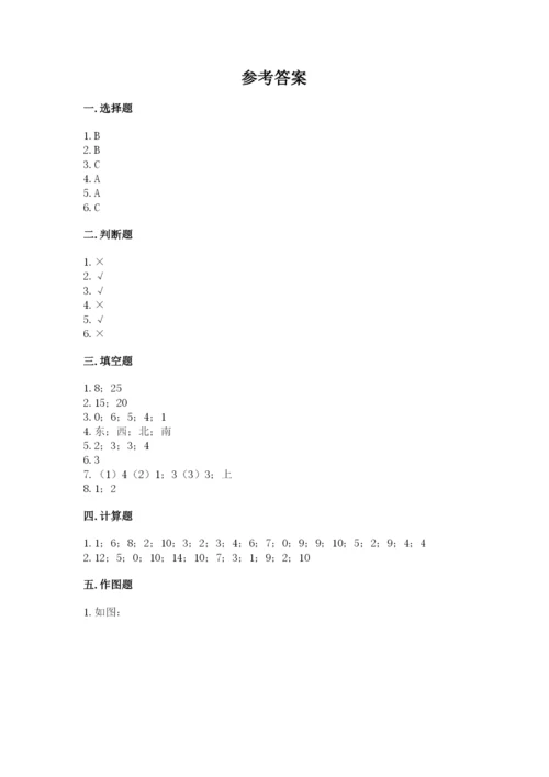 小学数学试卷一年级上册数学期末测试卷精品【名师推荐】.docx