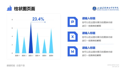 山西建筑职业技术学院毕业答辩PPT模板下载