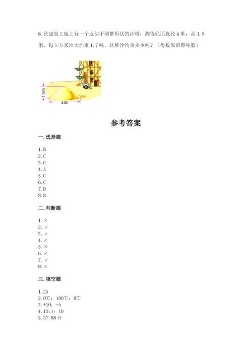 北京版六年级下册期末真题卷【满分必刷】.docx