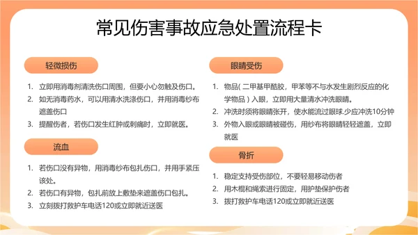 全国安全生产月主题宣传PPT模板
