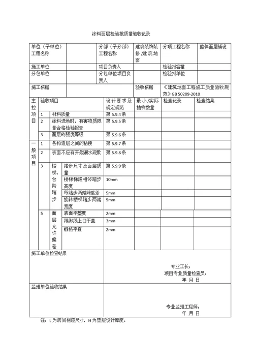 整体面层铺设介绍