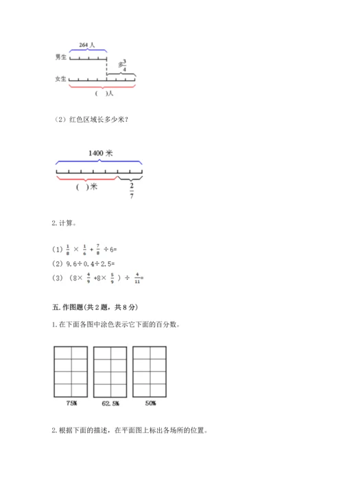 人教版六年级上册数学期末检测卷【夺冠】.docx