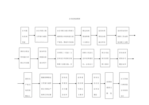 企业改制流程图.docx