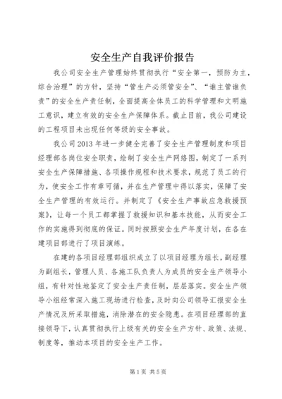 安全生产自我评价报告_1 (5).docx