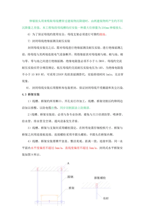 电气专项综合施工专题方案厂房.docx