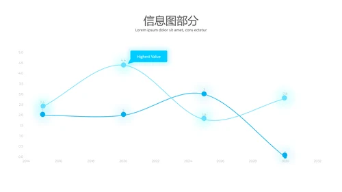 蓝色简洁创意设计公司简介商务PPT模板