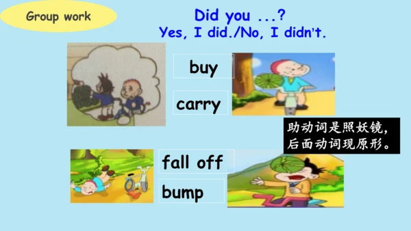 Module 10  Unit 1 Did you fall off your bike 课件(共3