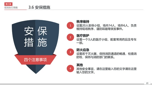 商务活动策划执行方案PPT模板