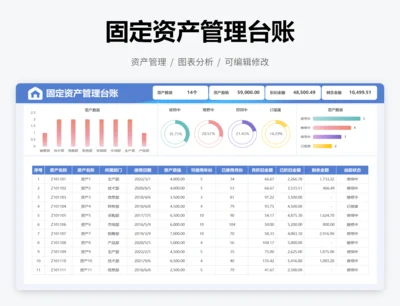 固定资产管理台账