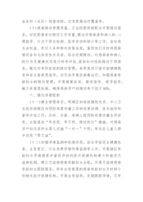 卫生院艾滋病防治实施方案_1.docx