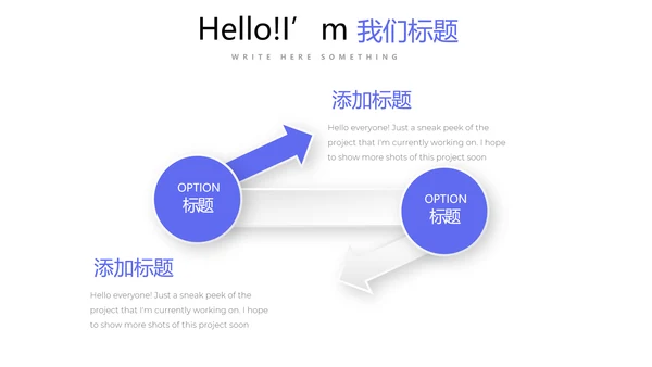 蓝色时尚医疗学术报告动态PPT