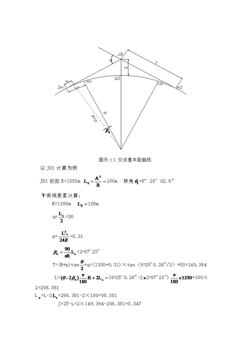 一级道路毕业设计