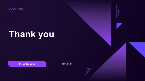 紫色科技风通用行业AI技术总结汇报PPT主题