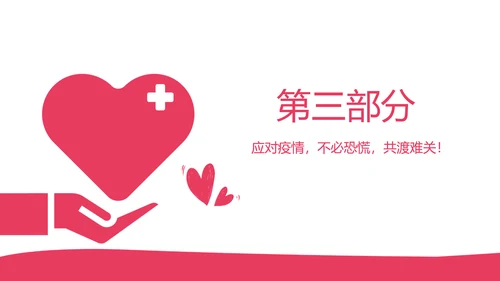 关爱武汉爱心捐赠医疗物资动态PPT