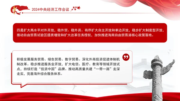 中央经济工作会议总书记重要讲话学习PPT课件