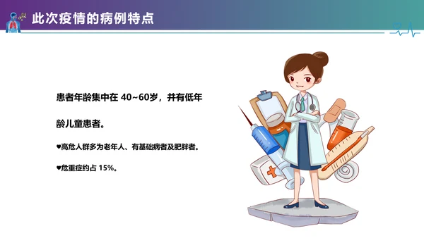 医疗护理疫情肺炎新型冠状病毒课件PPT模板