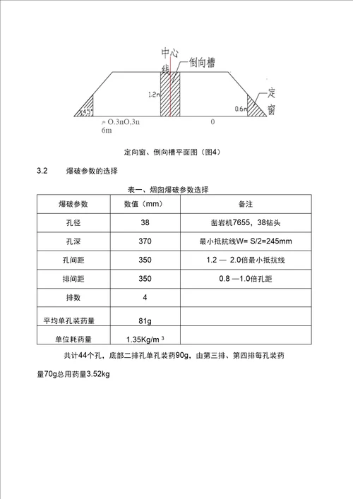 52米高砖烟囱爆破拆除设计方案