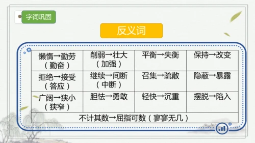 【核心考点】语文部编版五年级上册第二单元复习 课件