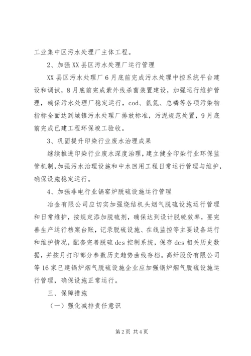 市污染物减排任务计划.docx