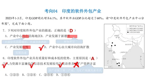 第七章 我们邻近的地区和国家（2）（串讲课件67张）-七年级地理下学期期末考点大串讲（人教版）