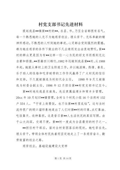 村党支部书记先进材料 (2).docx