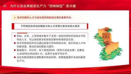 从三中全会中解读因地制宜发展新质生产力专题党课PPT