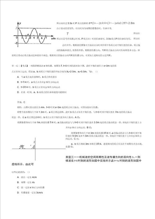 机械波的产生和传播