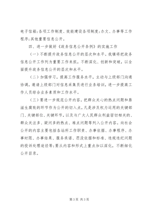 乡镇某年政府信息公开年度工作计划.docx