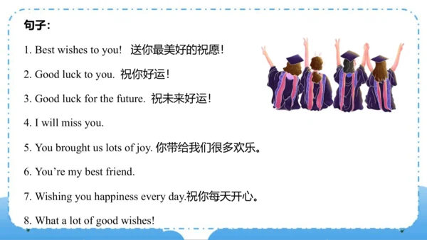 Module 9  Unit 1  Best wishes to you（课件）-六年级英语下学期同