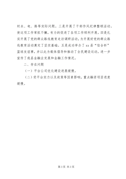 乡镇金融办年度工作总结.docx