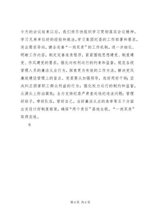 落实党风廉政建设和反腐败工作“两个责任”、“一岗双责”实施方案 (4).docx