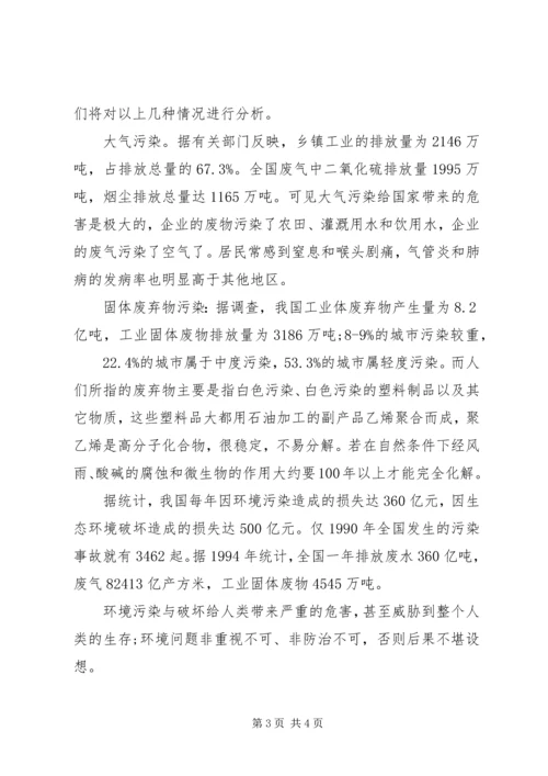 城市环境问题调查研究报告.docx