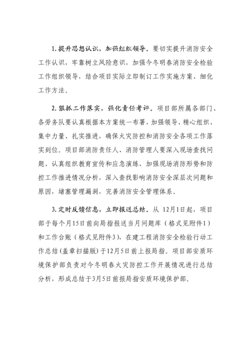 今冬明春火灾防控及消防安全检查工作专业方案.docx