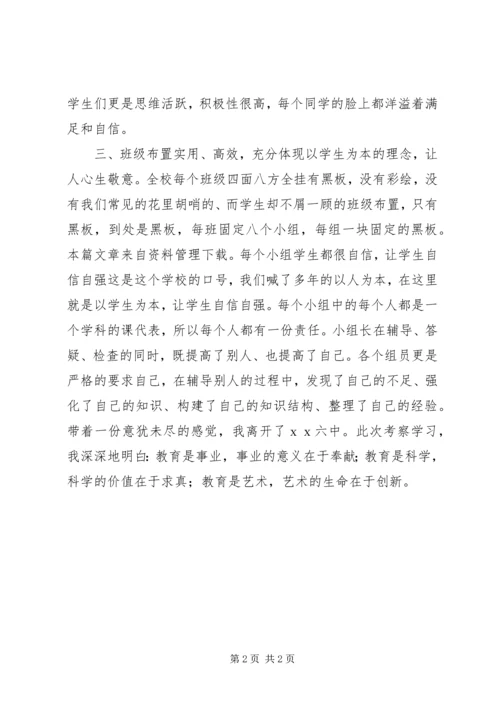 外出考察学习心得体会.docx
